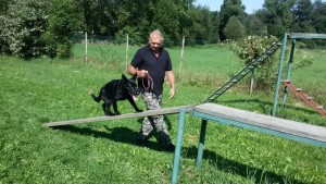 Regina na cvičáku 7.8.2016